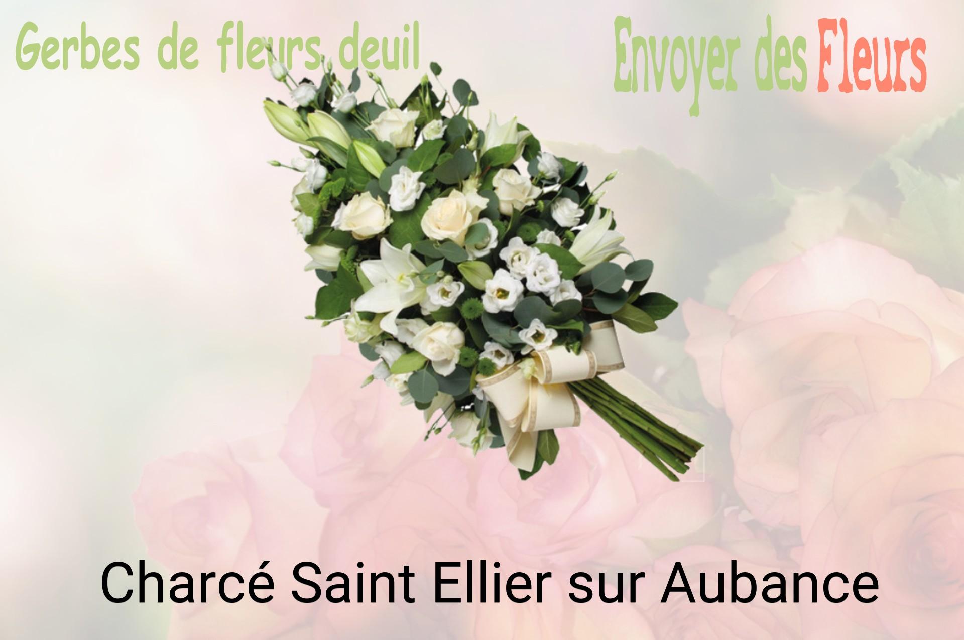 Gerbe de fleurs de deuil livrée à Charcé-Saint-Ellier-sur-Aubance